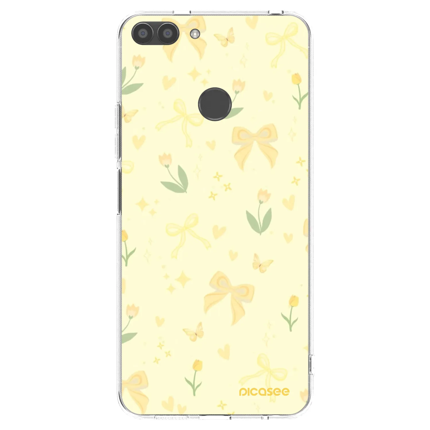 Picasee silikonski prozorni ovitek za Huawei P Smart - Honey Blossom