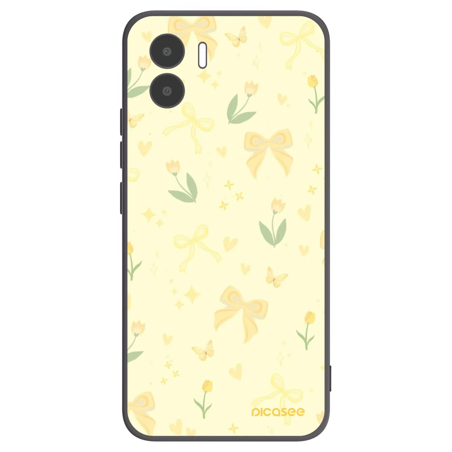 Picasee silikonski črni ovitek za Xiaomi Redmi A1 - Honey Blossom