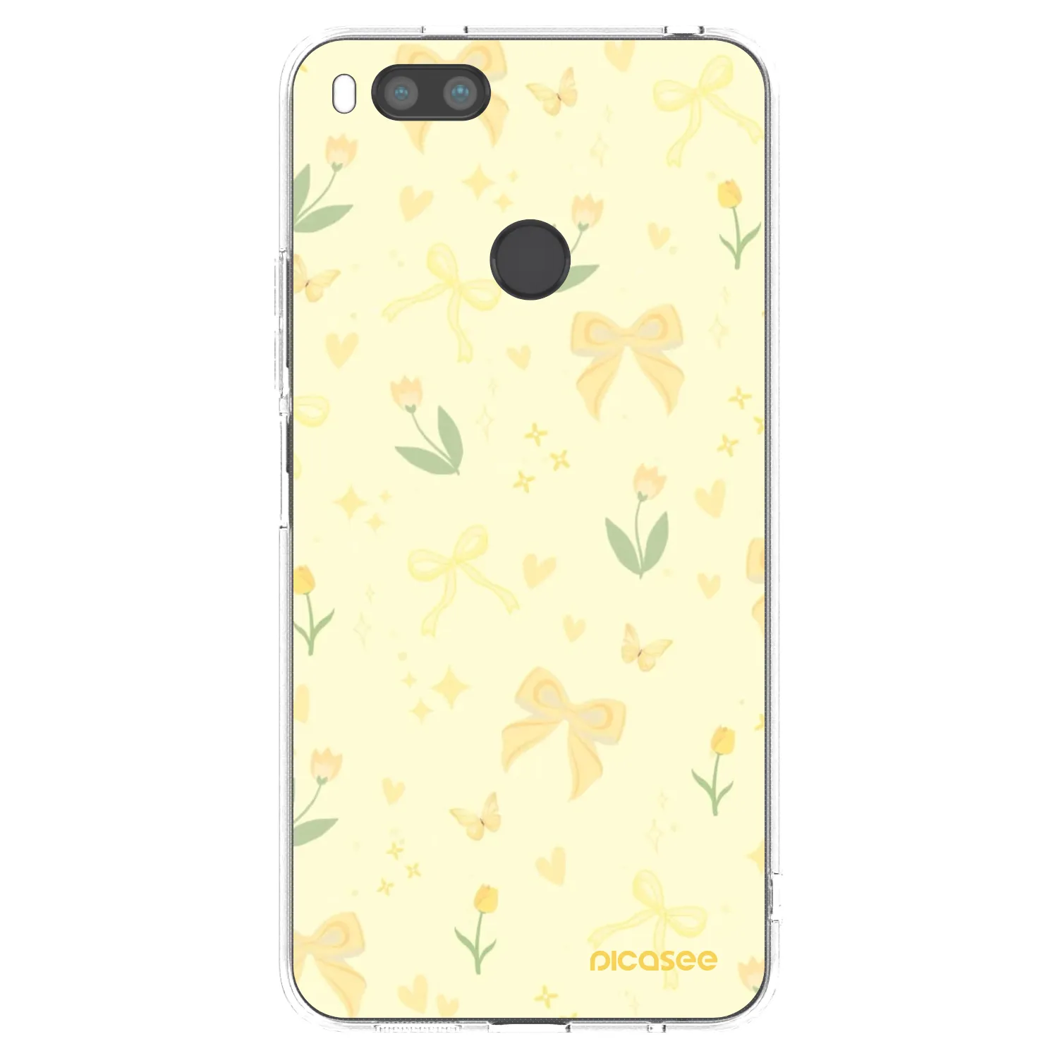 Picasee silikonski prozorni ovitek za Xiaomi Redmi A1 - Honey Blossom