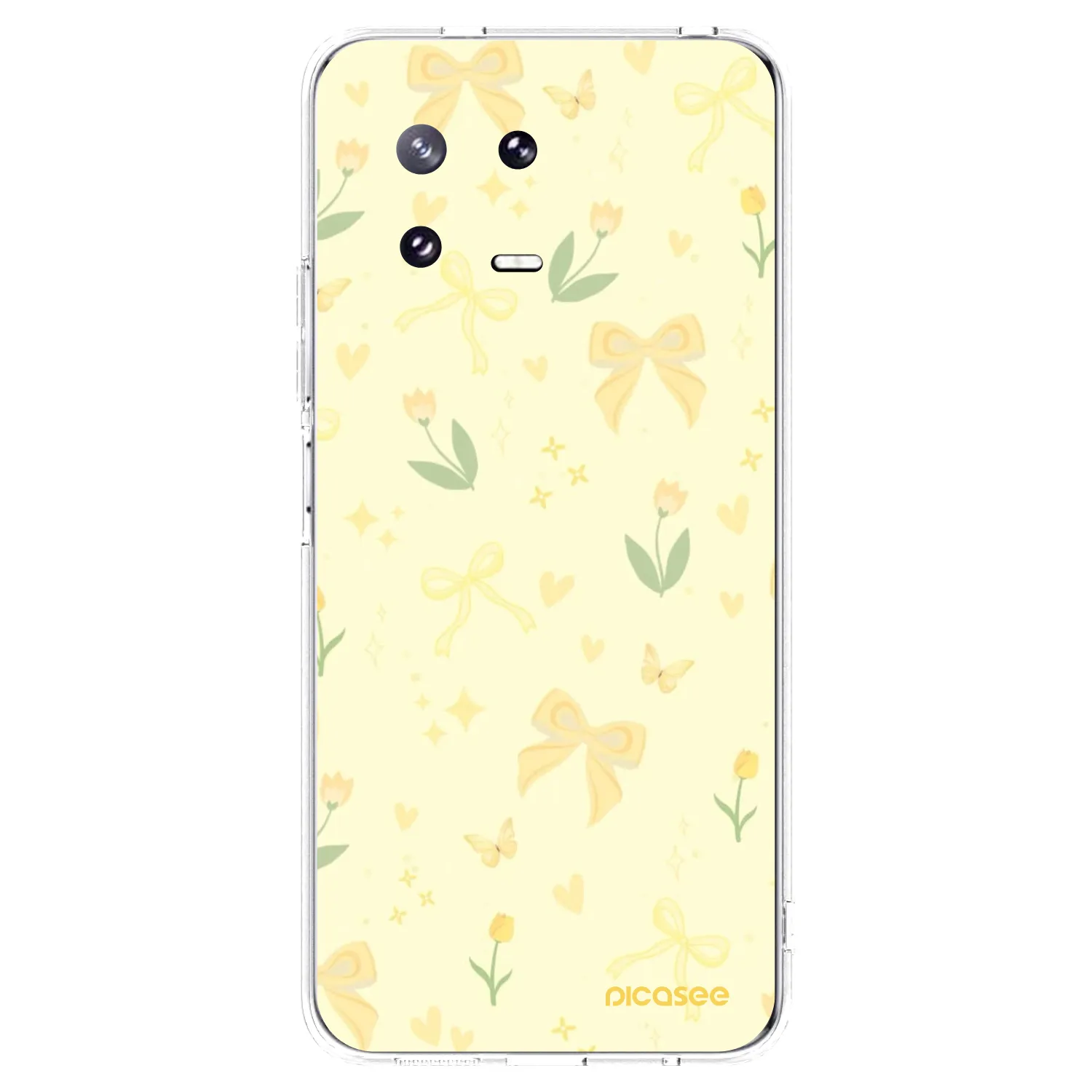 Picasee silikonski prozorni ovitek za Xiaomi 13 Pro - Honey Blossom