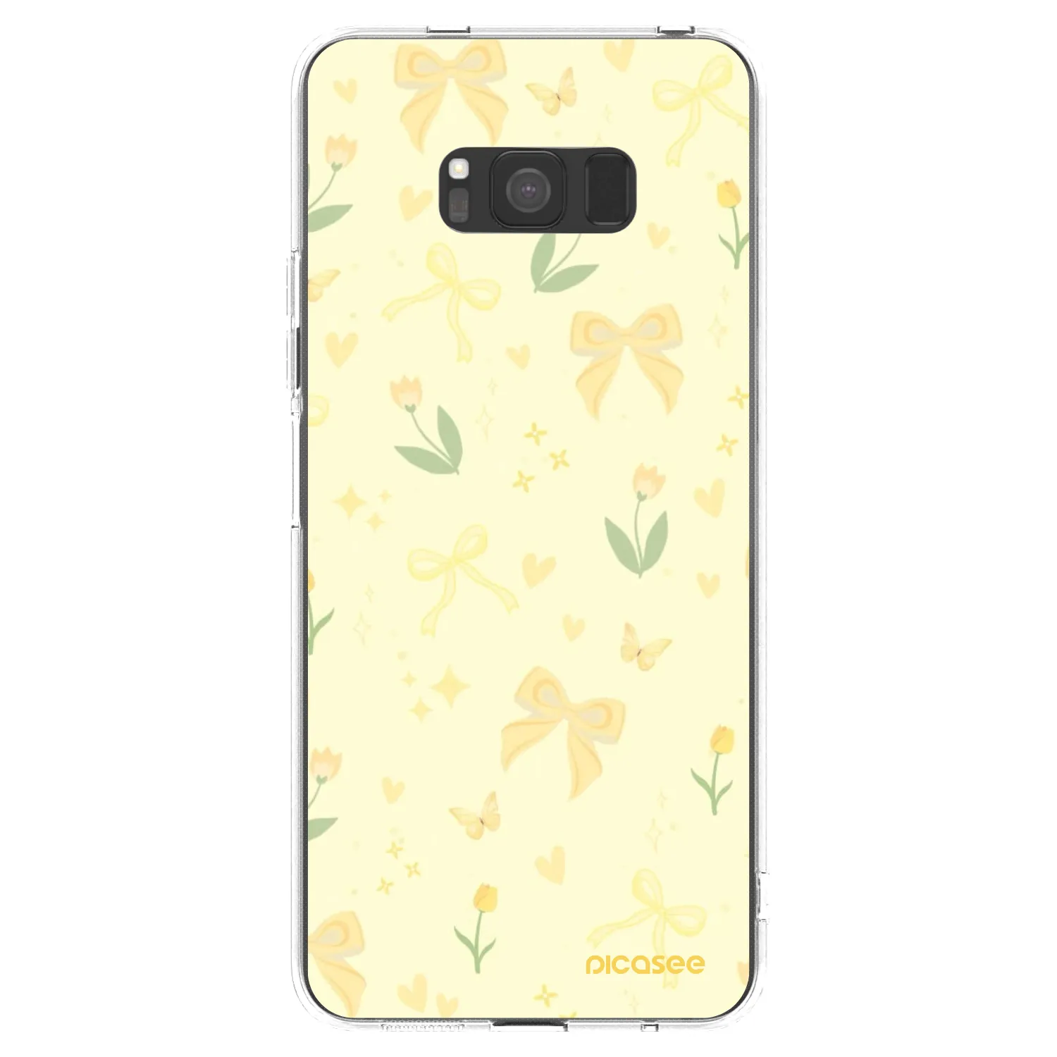 Picasee silikonski prozorni ovitek za Samsung Galaxy A73 5G - Honey Blossom