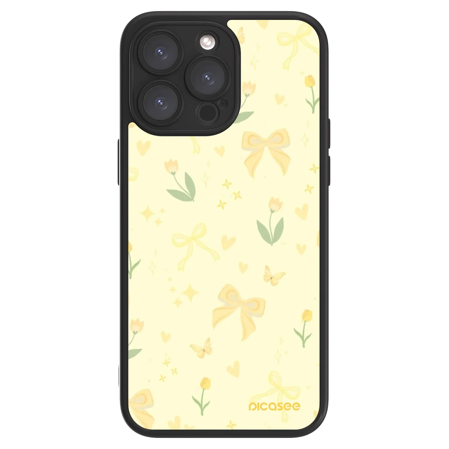 Picasee ULTIMATE CASE MagSafe za Apple iPhone 15 Pro Max - Honey Blossom