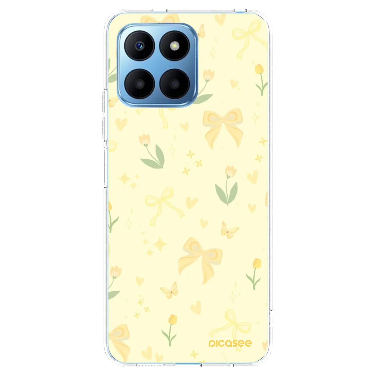 Picasee silikonski prozorni ovitek za Honor 70 Lite - Honey Blossom
