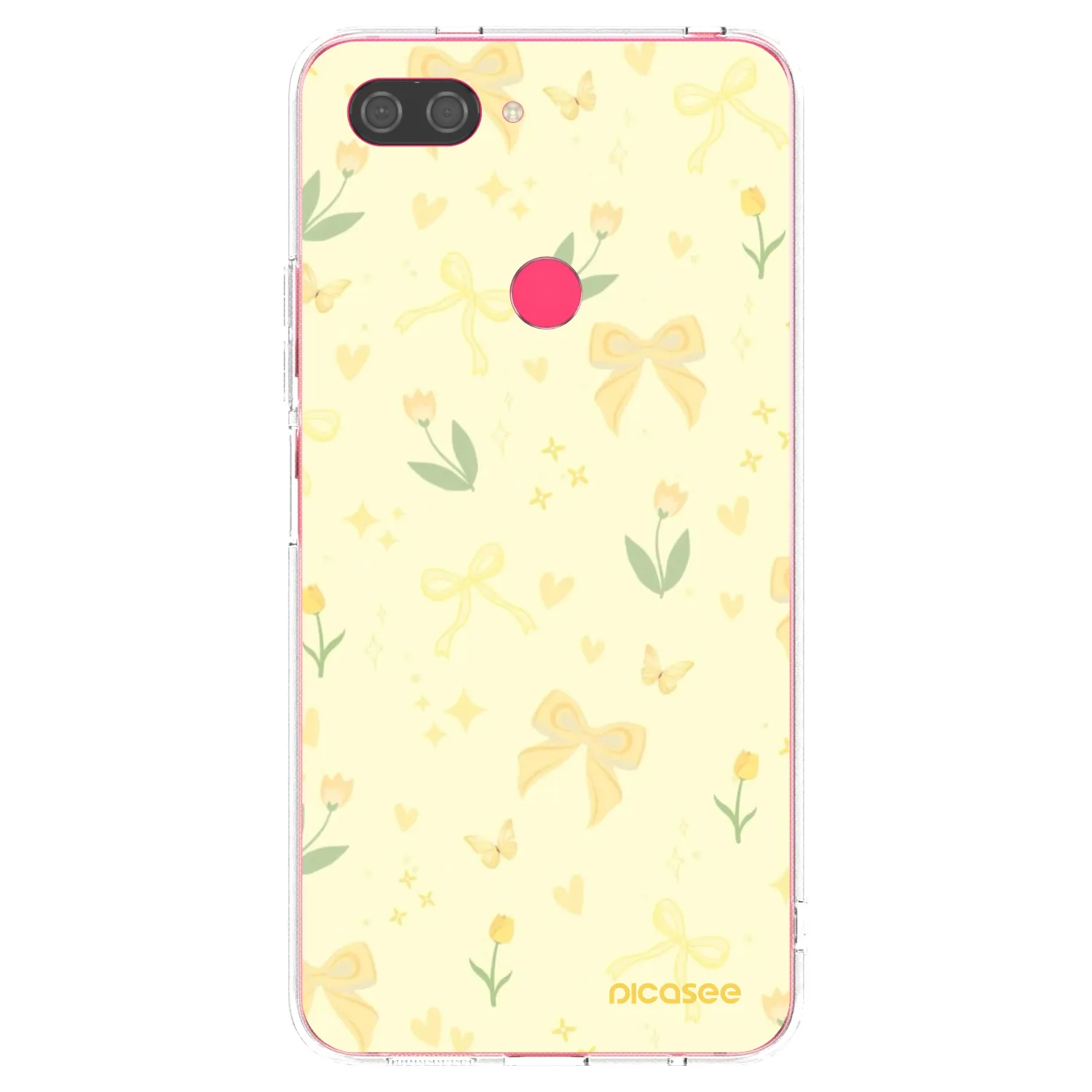 Picasee silikonski prozorni ovitek za Xiaomi Mi 8 Lite - Honey Blossom