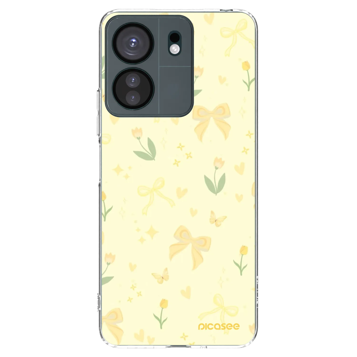 Picasee silikonski prozorni ovitek za Xiaomi Redmi 13C 4G - Honey Blossom