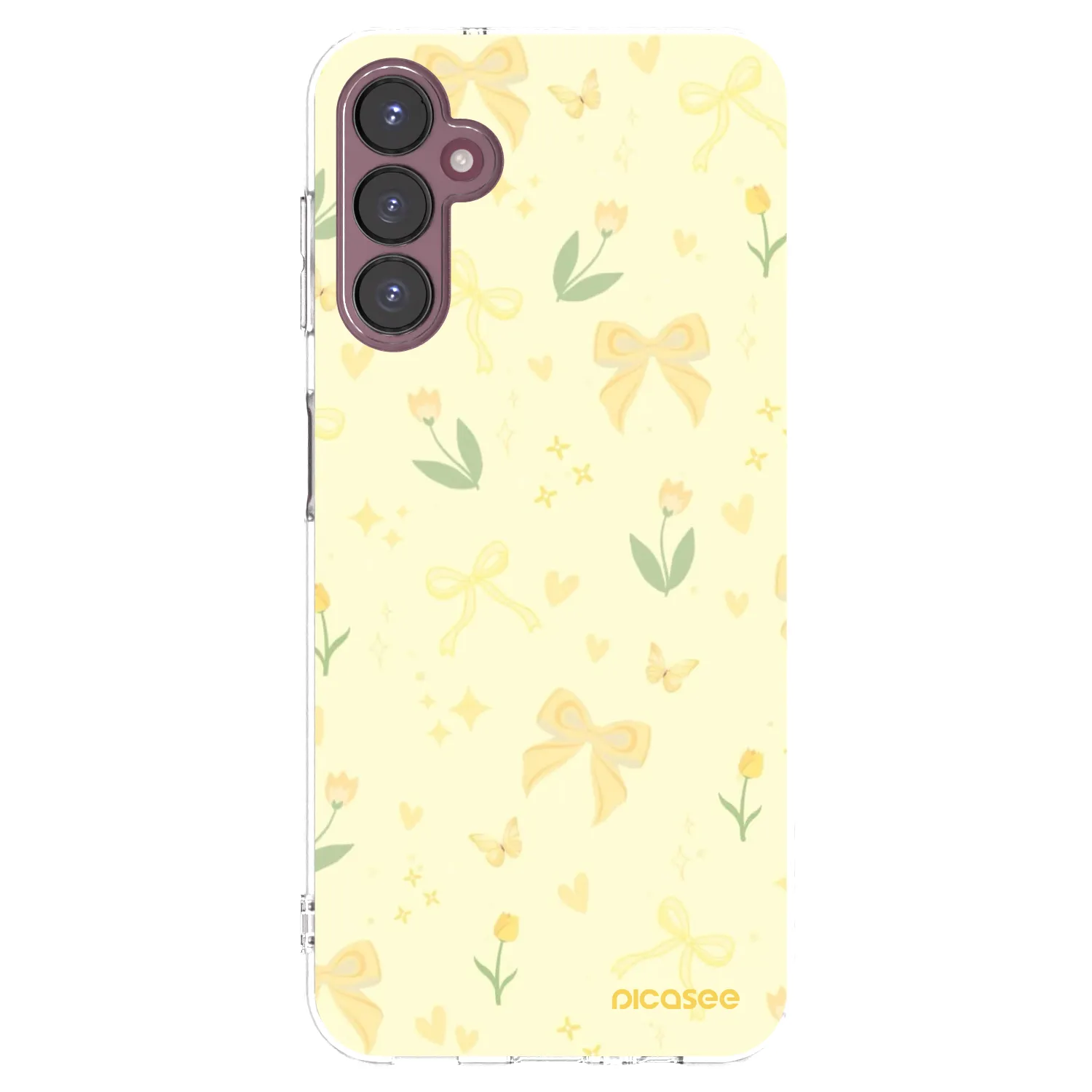 Picasee silikonski prozorni ovitek za Samsung Galaxy A05s A057G - Honey Blossom