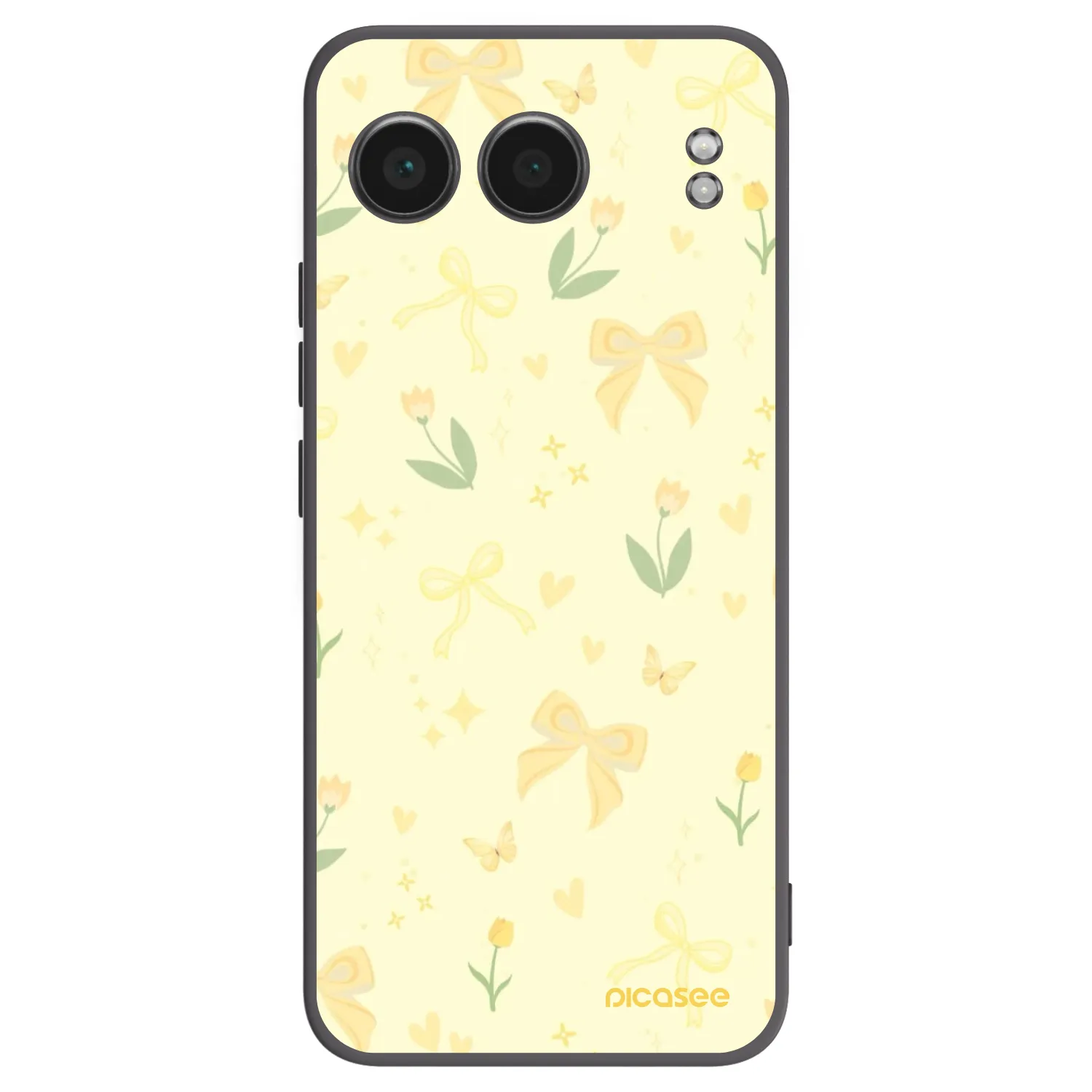 Picasee silikonski črni ovitek za OnePlus Nord 4 - Honey Blossom