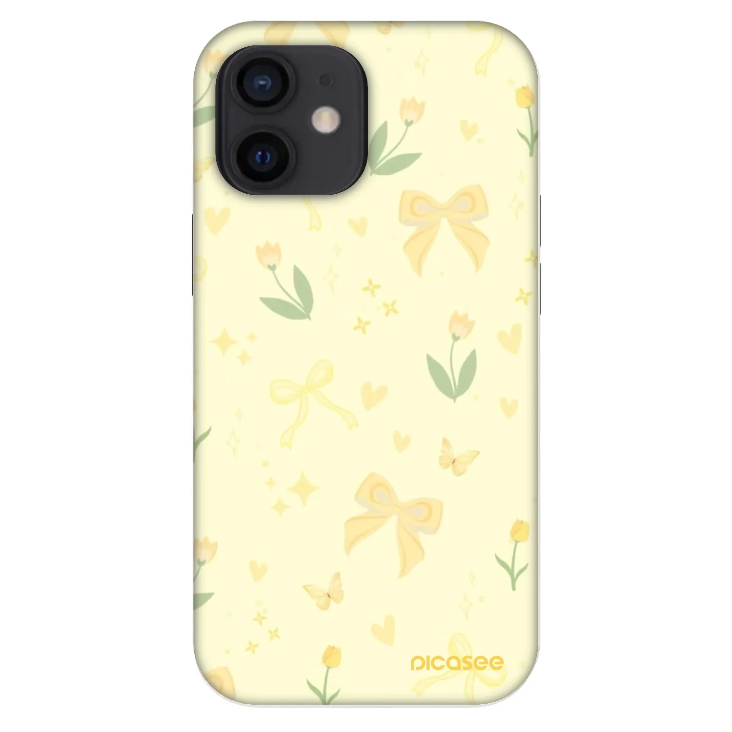 Picasee Fashion Case za Apple iPhone 12 mini - Honey Blossom