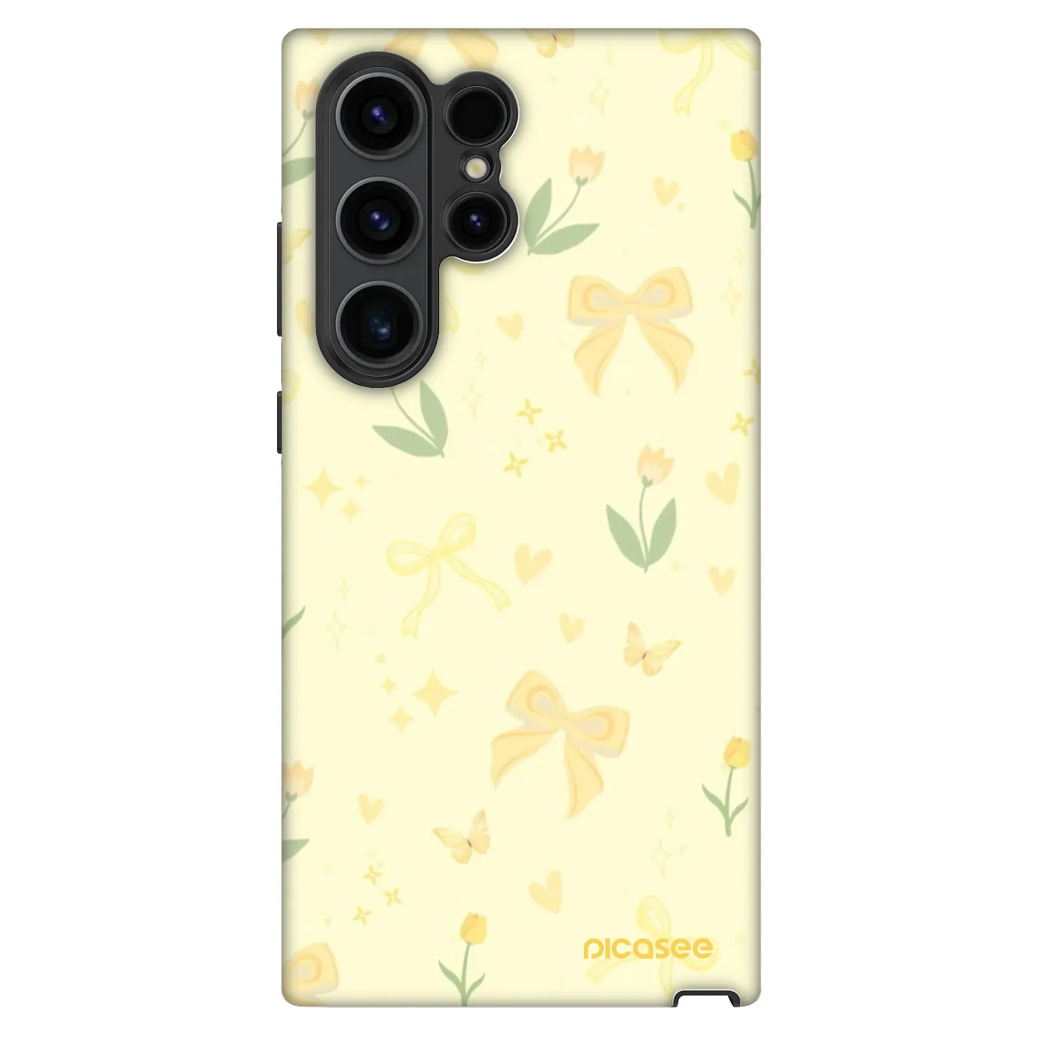Picasee Fashion Case za Samsung Galaxy S23 Ultra 5G - Honey Blossom