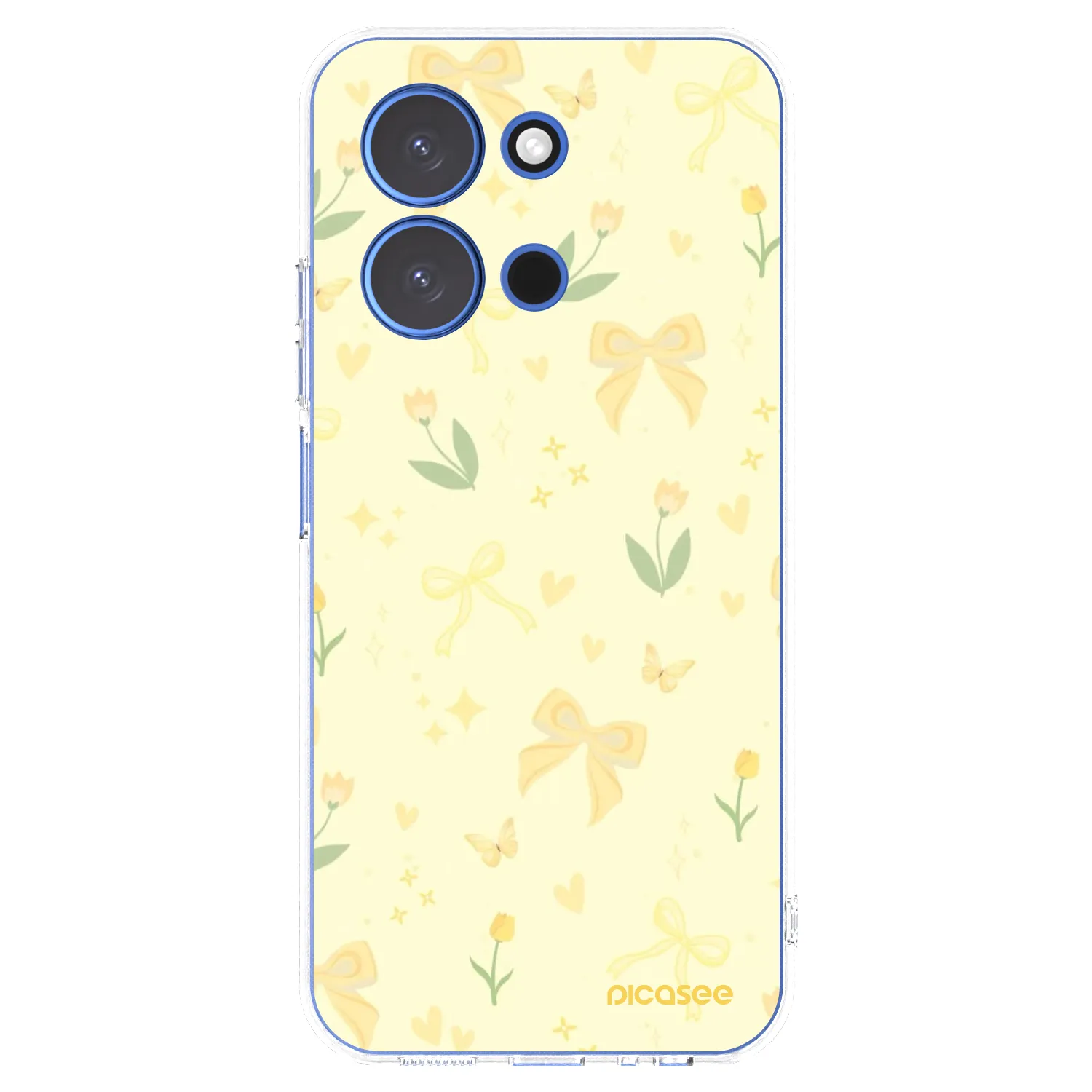 Picasee silikonski prozorni ovitek za Xiaomi Redmi 15C 4G - Honey Blossom