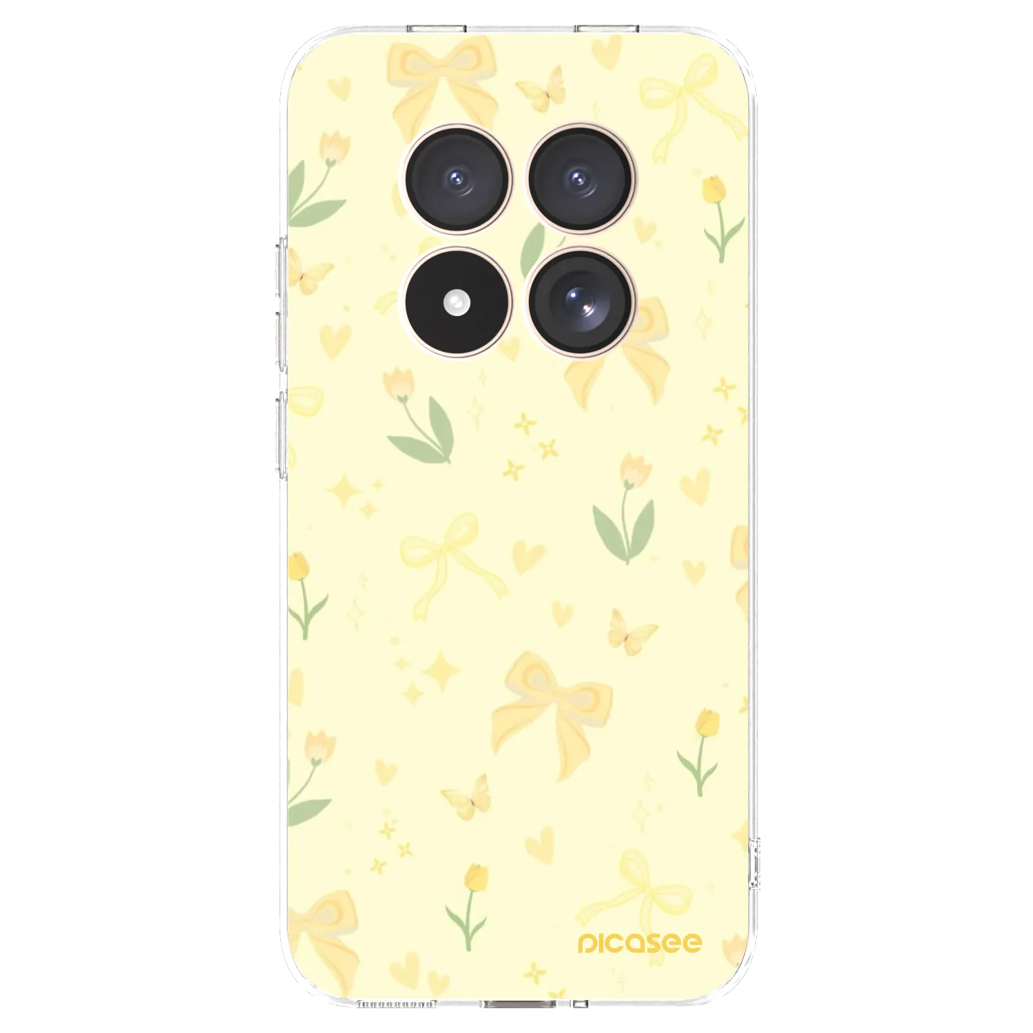 Picasee silikonski prozorni ovitek za Xiaomi Redmi Note 15 Pro 4G - Honey Blossom