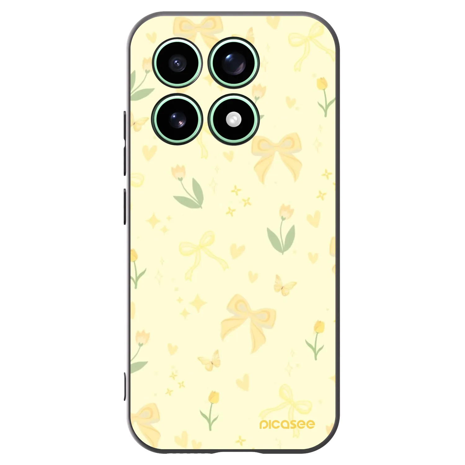 Picasee silikonski črni ovitek za Xiaomi 17 - Honey Blossom
