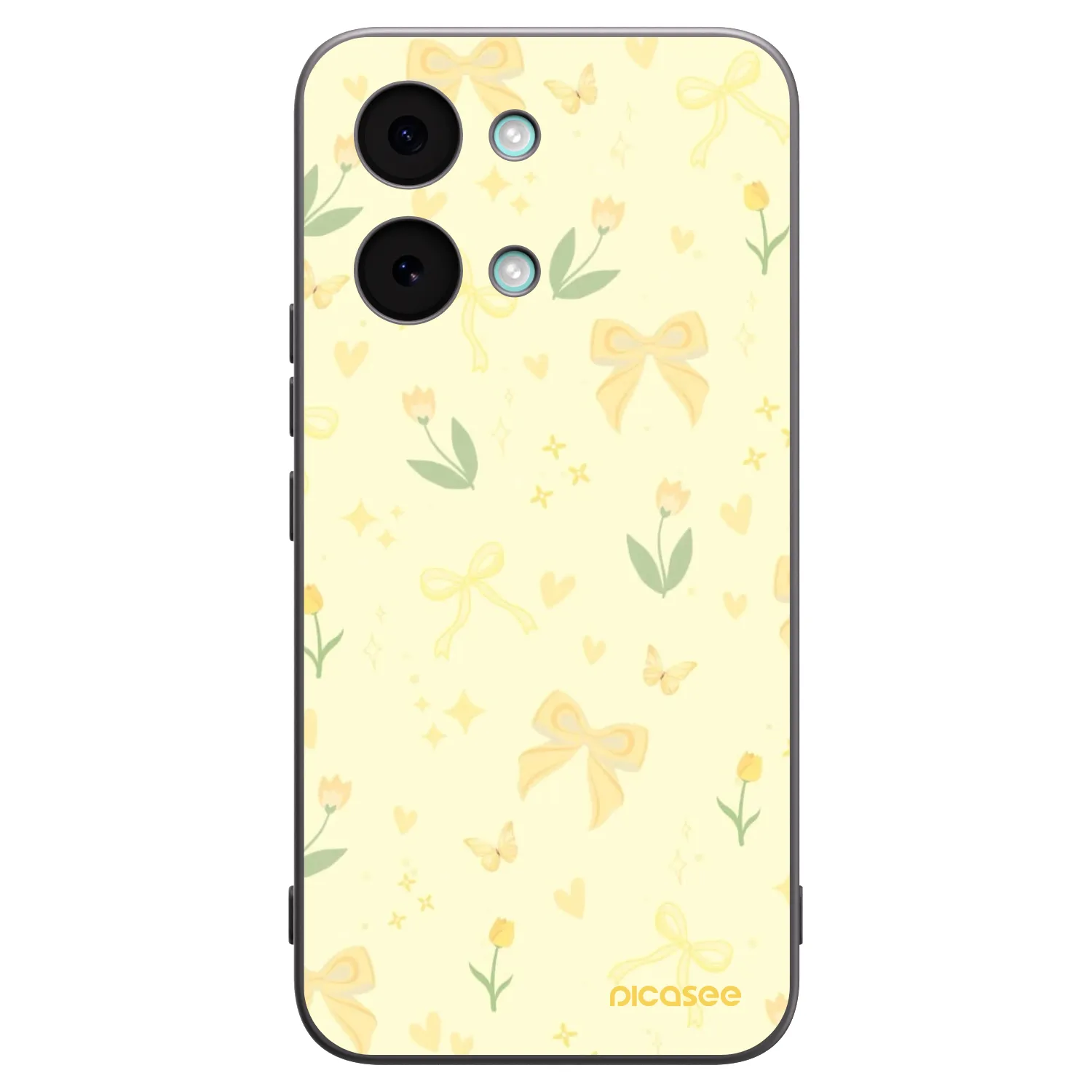Picasee silikonski črni ovitek za Xiaomi Poco X8 Pro Max - Honey Blossom