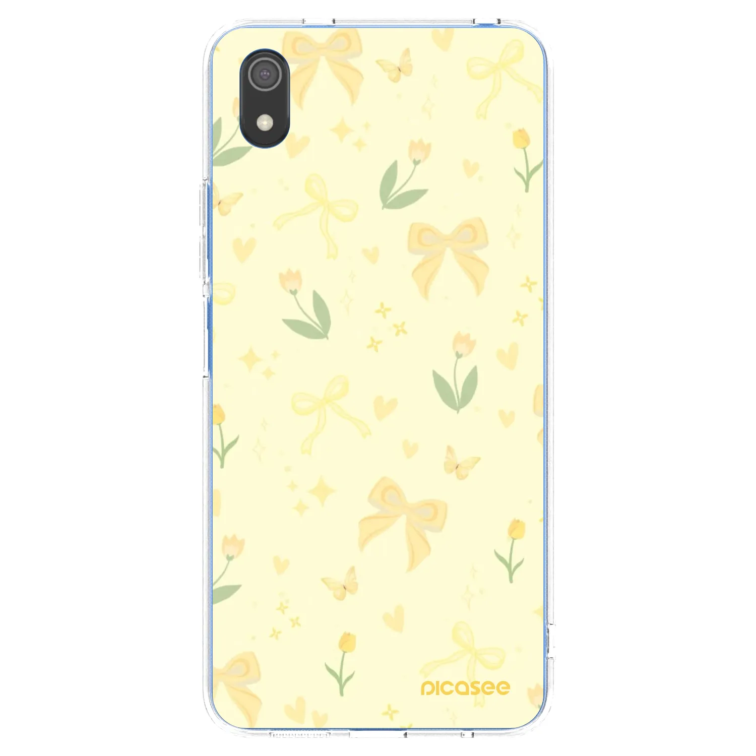 Picasee silikonski prozorni ovitek za Xiaomi Redmi 7A - Honey Blossom