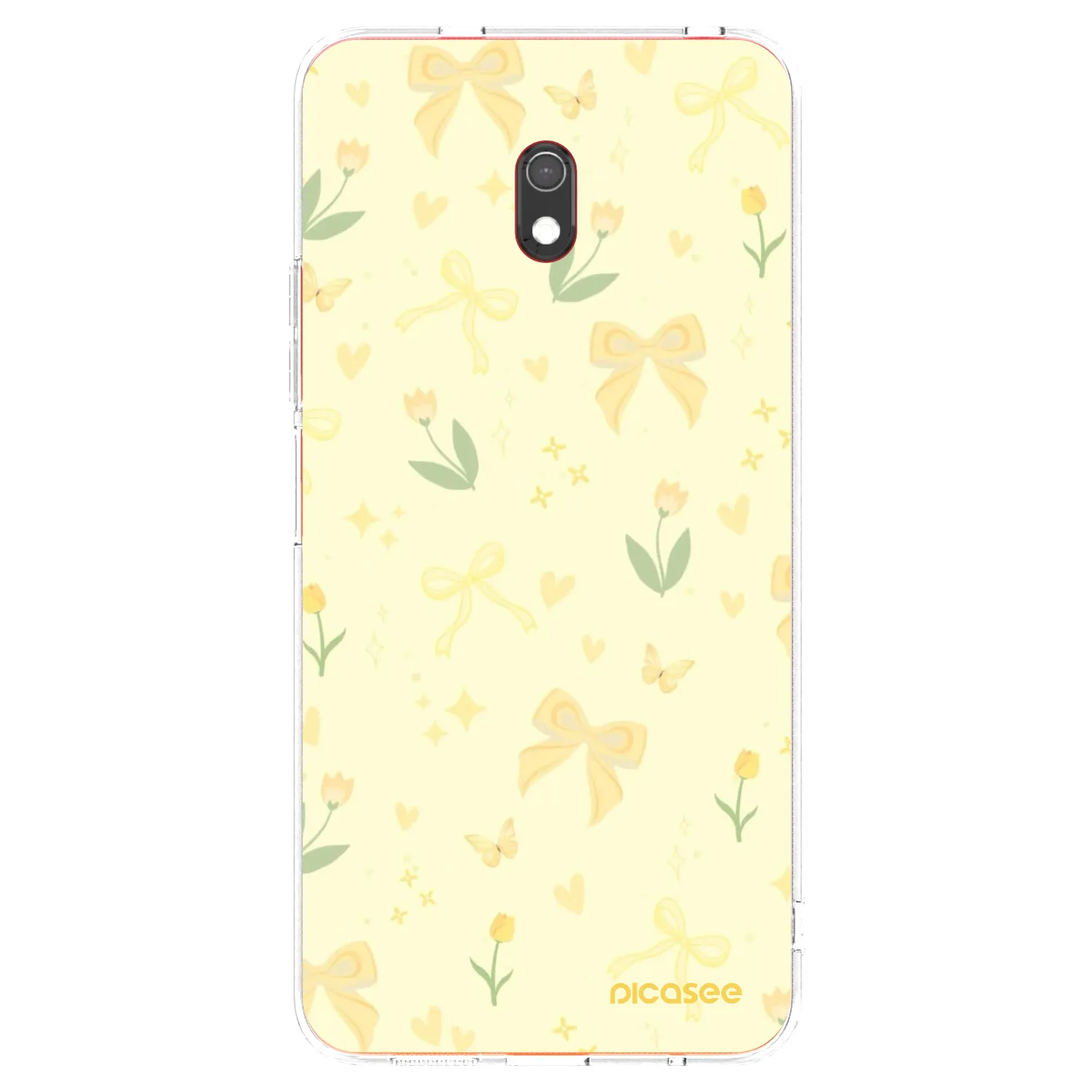 Picasee silikonski prozorni ovitek za Xiaomi Redmi 8A - Honey Blossom