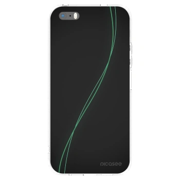 Picasee silikonski prozorni ovitek za Apple iPhone 5/5S/SE - Be Different