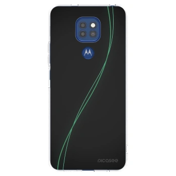 Picasee silikonski prozorni ovitek za Motorola Moto G9 Play - Be Different