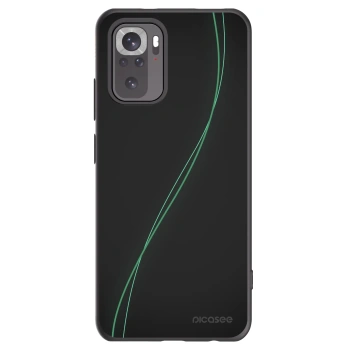 Picasee silikonski črni ovitek za Xiaomi Redmi Note 10 - Be Different