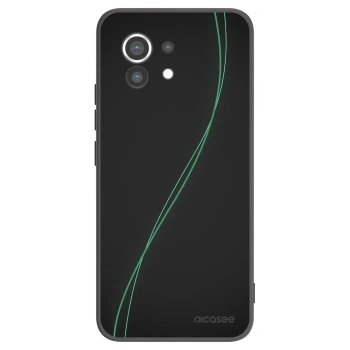 Picasee silikonski črni ovitek za Xiaomi Mi 11 - Be Different