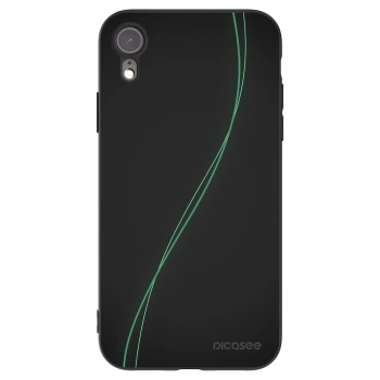 Picasee silikonski črni ovitek za Apple iPhone XR - Be Different