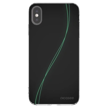 Picasee silikonski prozorni ovitek za Apple iPhone XS Max - Be Different