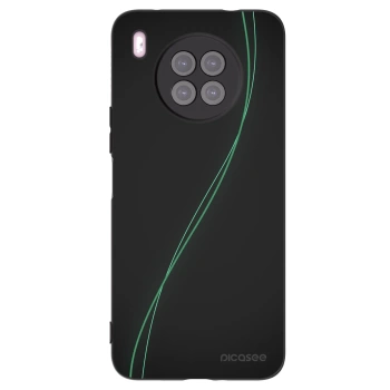 Picasee silikonski črni ovitek za Huawei Nova 8i - Be Different
