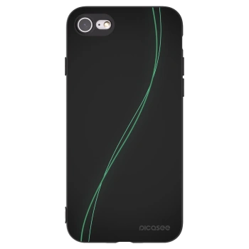 Picasee silikonski črni ovitek za Apple iPhone SE 2022 - Be Different