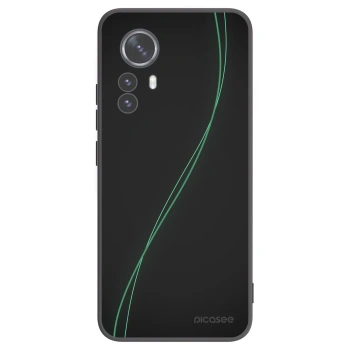 Picasee silikonski črni ovitek za Xiaomi 12 Pro - Be Different