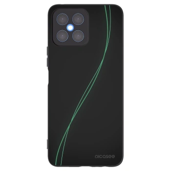 Picasee silikonski črni ovitek za Honor X8 4G - Be Different