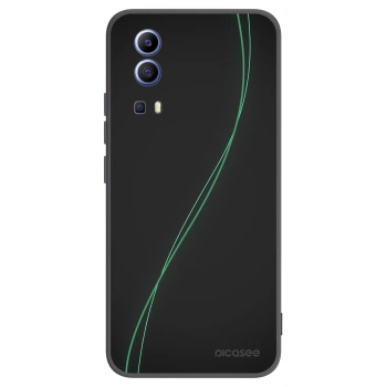 Picasee silikonski črni ovitek za Vivo Y52 5G - Be Different