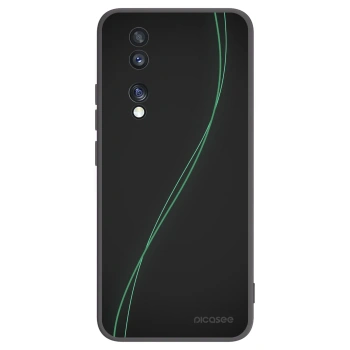 Picasee silikonski črni ovitek za Honor 70 - Be Different