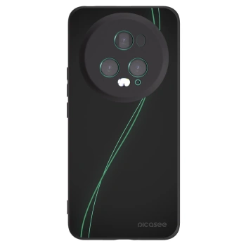 Picasee silikonski črni ovitek za Honor Magic5 Pro - Be Different