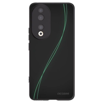 Picasee silikonski črni ovitek za Honor 90 5G - Be Different