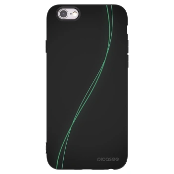 Picasee silikonski črni ovitek za Apple iPhone 6/6S - Be Different