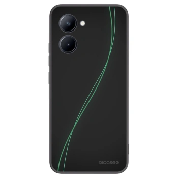 Picasee silikonski črni ovitek za Realme C33 (2023) - Be Different
