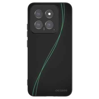 Picasee silikonski črni ovitek za Xiaomi 14 - Be Different