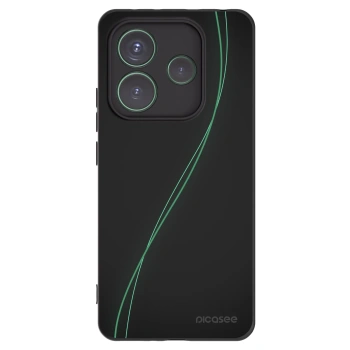 Picasee silikonski črni ovitek za Xiaomi Redmi Note 14 5G - Be Different