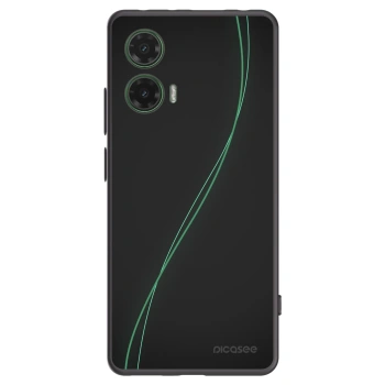 Picasee silikonski črni ovitek za Motorola Moto G35 5G - Be Different