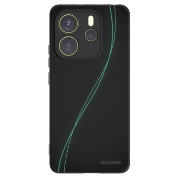 Picasee silikonski črni ovitek za Xiaomi Redmi Note 14 4G - Be Different