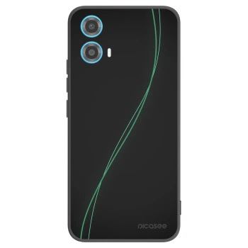 Picasee silikonski črni ovitek za Motorola Moto G34 5G - Be Different