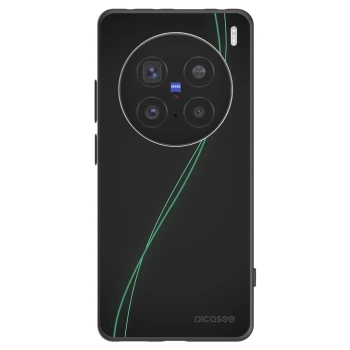 Picasee silikonski črni ovitek za Vivo X200 Pro - Be Different