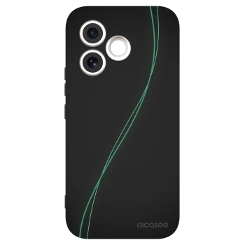 Picasee silikonski črni ovitek za Honor 600 Lite - Be Different