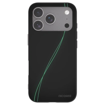 Picasee silikonski črni ovitek za Apple iPhone 18 Pro - Be Different