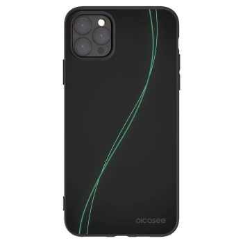 Picasee silikonski črni ovitek za Apple iPhone 11 Pro Max - Be Different