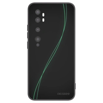 Picasee silikonski črni ovitek za Xiaomi Mi Note 10 (Pro) - Be Different