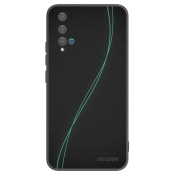 Picasee silikonski črni ovitek za Huawei Nova 5T - Be Different