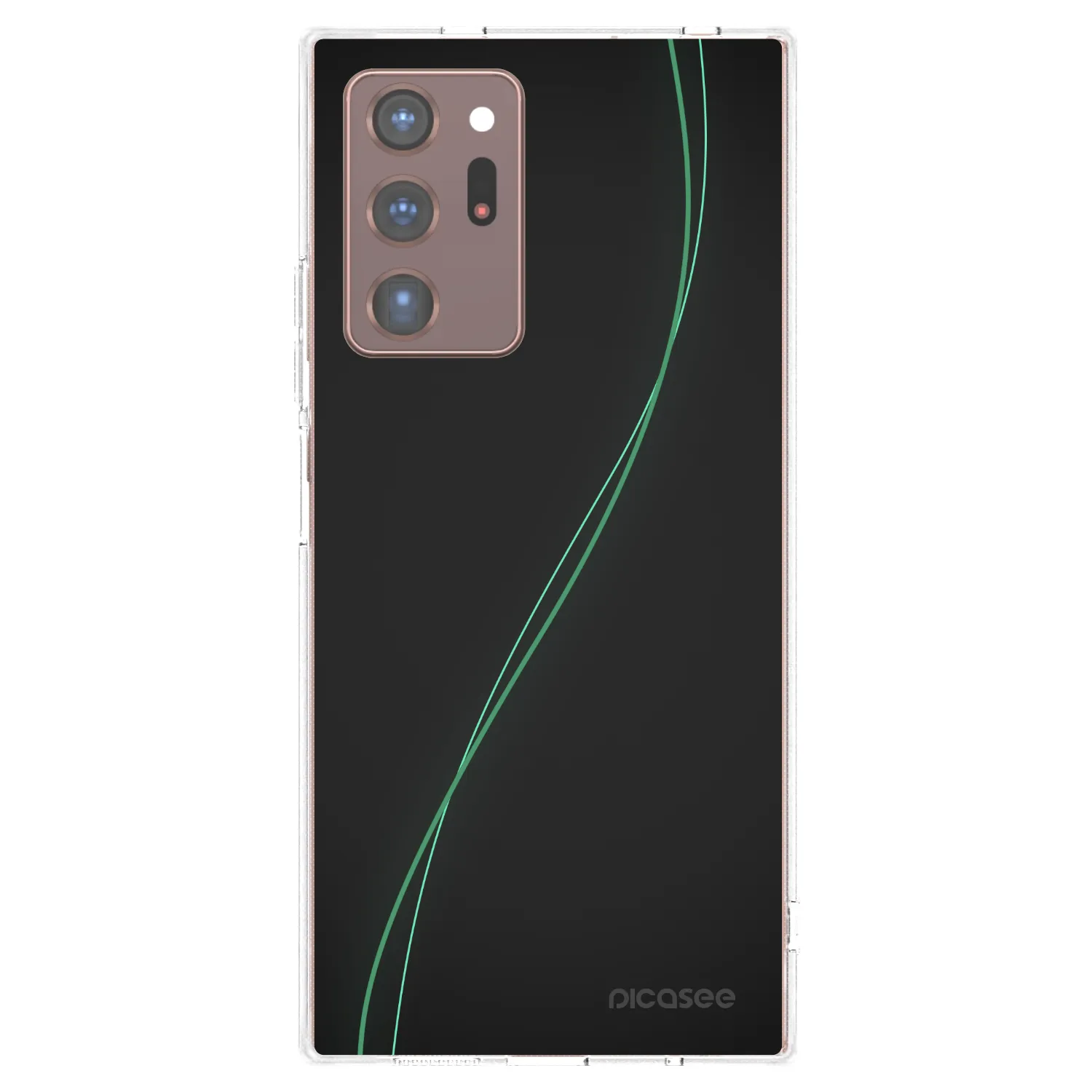 Picasee silikonski prozorni ovitek za Samsung Galaxy Note 20 Ultra - Be Different