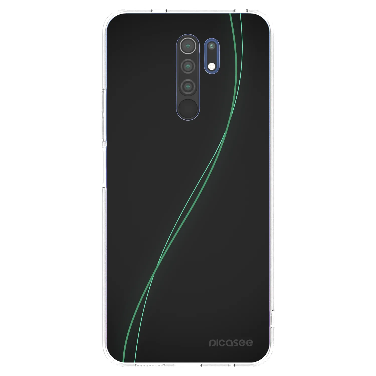 Picasee silikonski prozorni ovitek za Xiaomi Redmi 9 - Be Different