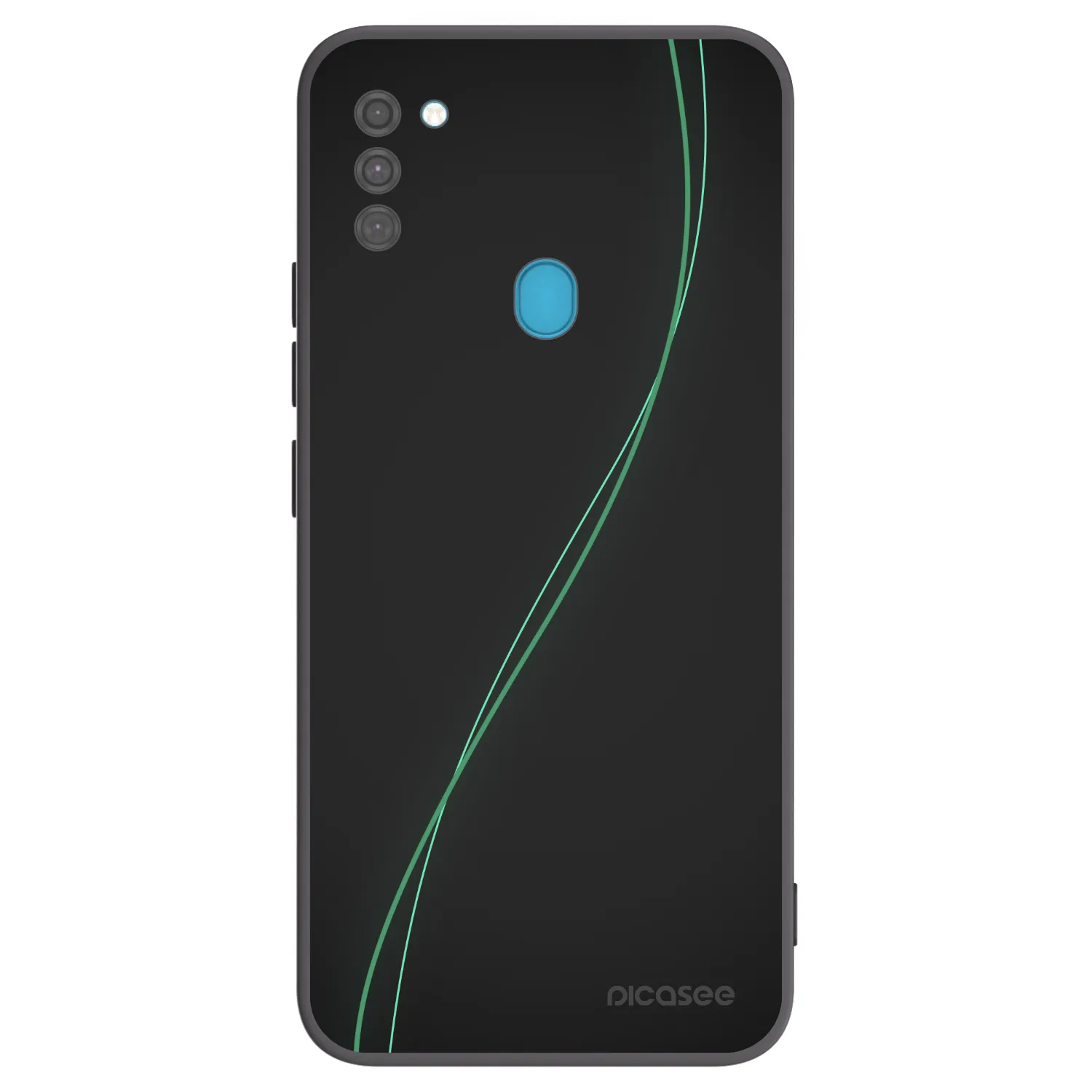 Picasee silikonski črni ovitek za Samsung Galaxy M11 - Be Different