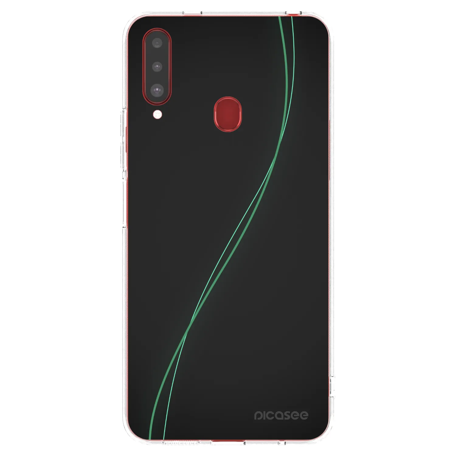 Picasee silikonski prozorni ovitek za Samsung Galaxy A20s - Be Different